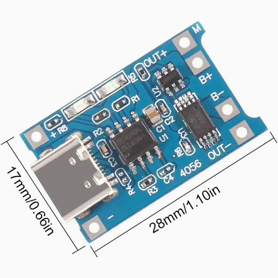 Tp4056 Module - 10/20 قطعة لوحة شحن بطارية ليثيوم