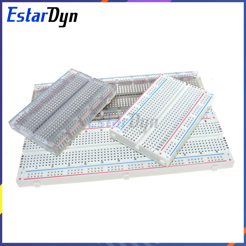 Breadboard 400 Point - لوحة تجارب إستاردين MB102 بدون لحام
