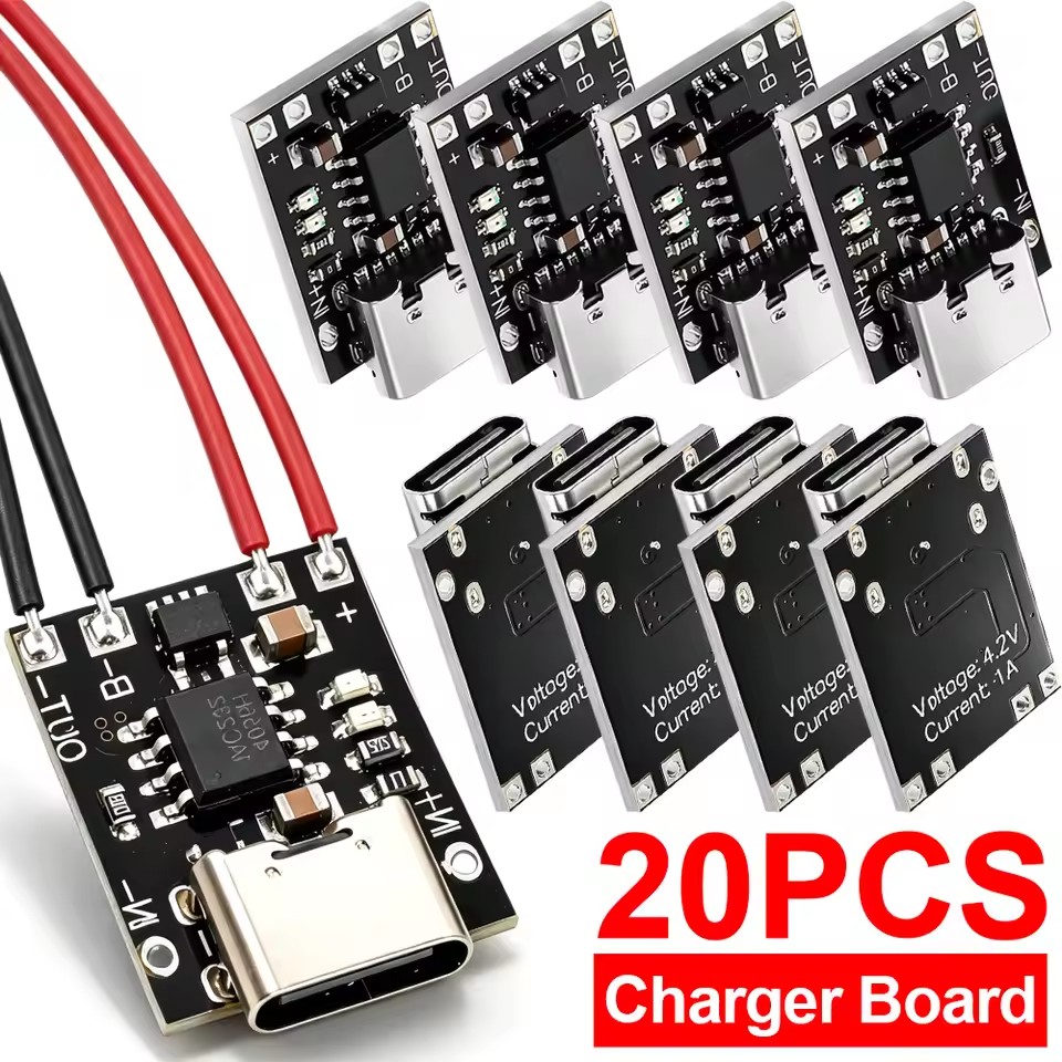 Li Ion Charger Module - لوحة شحن من نوع C مع