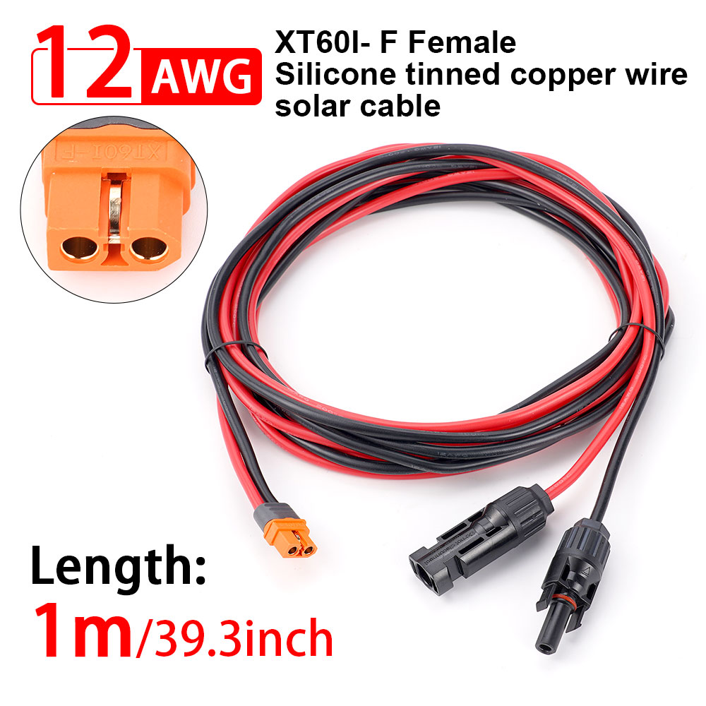Ipex Connector - 1/2/3M موصل الطاقة الشمسية إلى XT60I-F