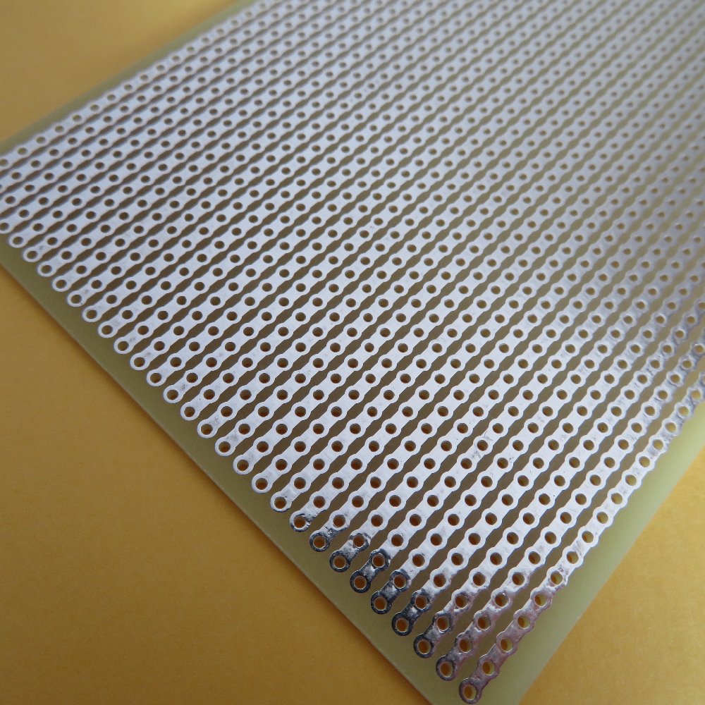 Pcb Prototyping Board - 1 قطعة واحدة الجانب FR4 الفيبرجلاس