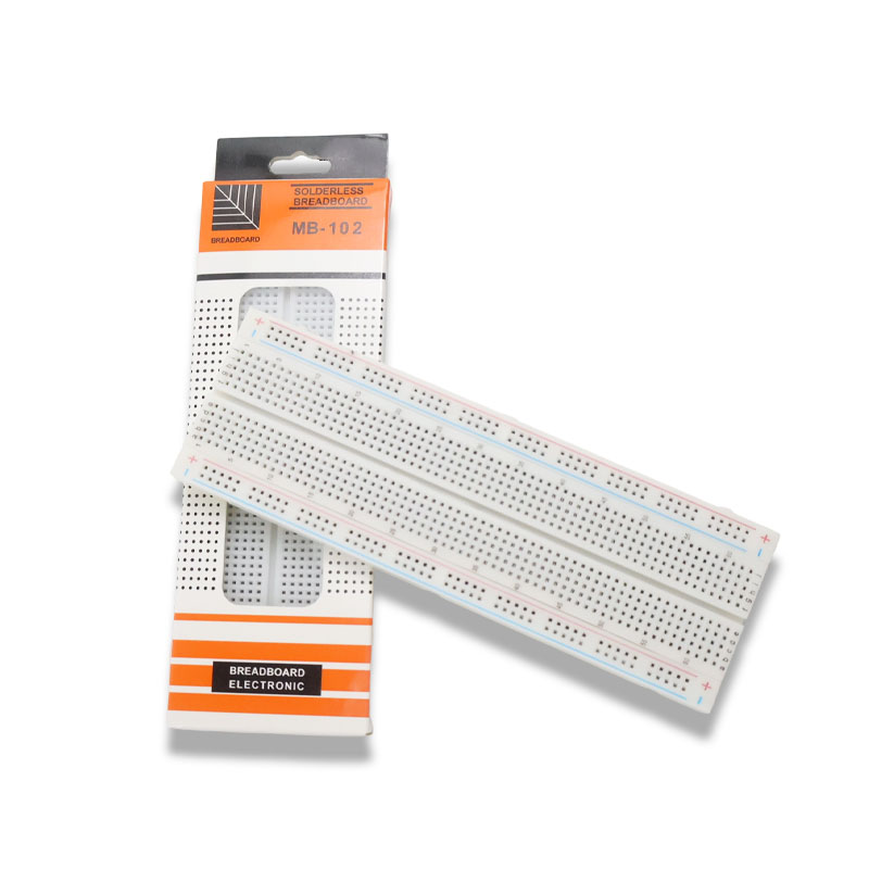 Breadboard 400 Point - مجموعة لوحة التجارب MB102 بـ 400/830