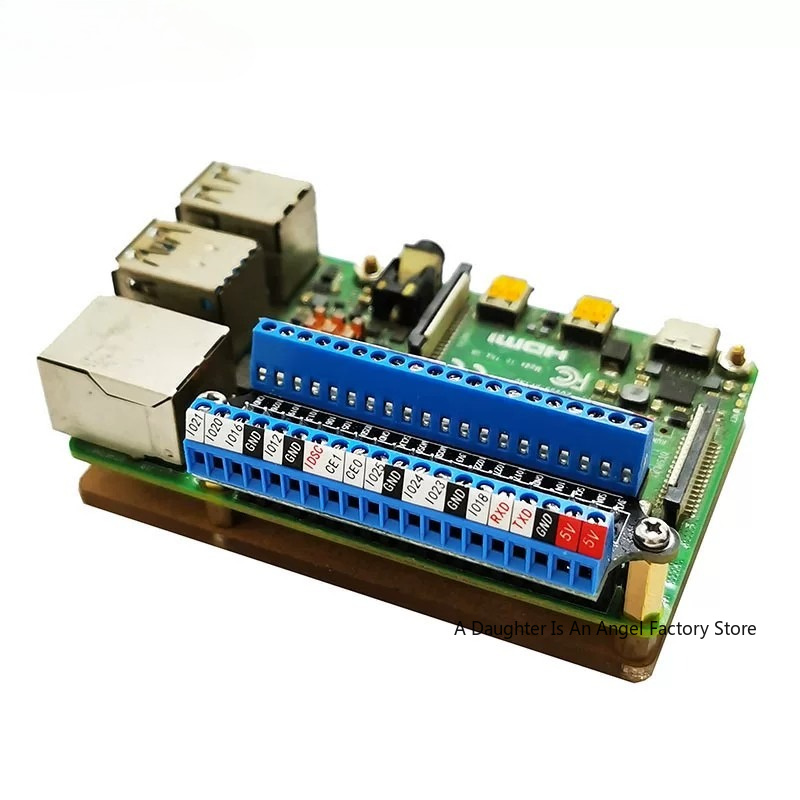 Screw Terminal Block - لوحة توسيع بمنافذ توصيل لولبية GPIO،
