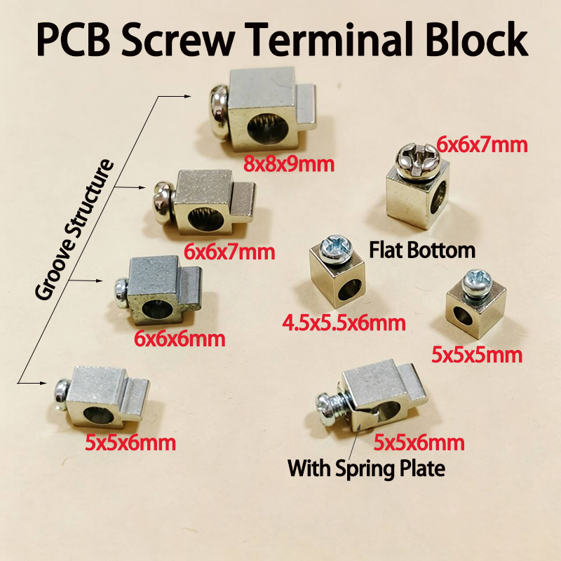 Screw Terminal Block - 10/20 قطعة من محولات PCB النحاسية