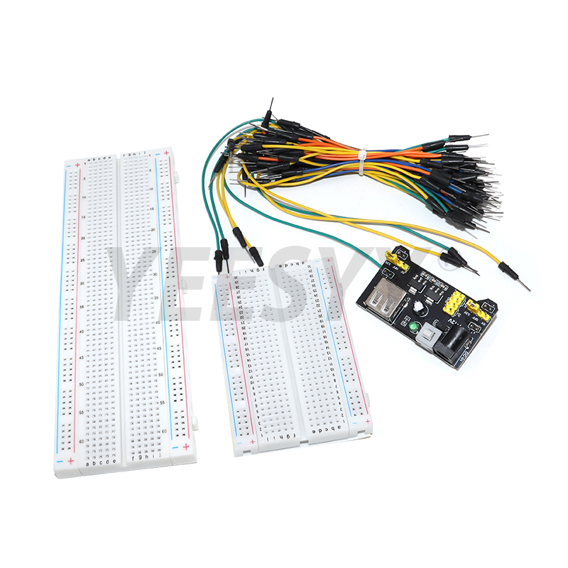 Breadboard 400 Point - لوحة تجارب إلكترونية 400 830 MB-102