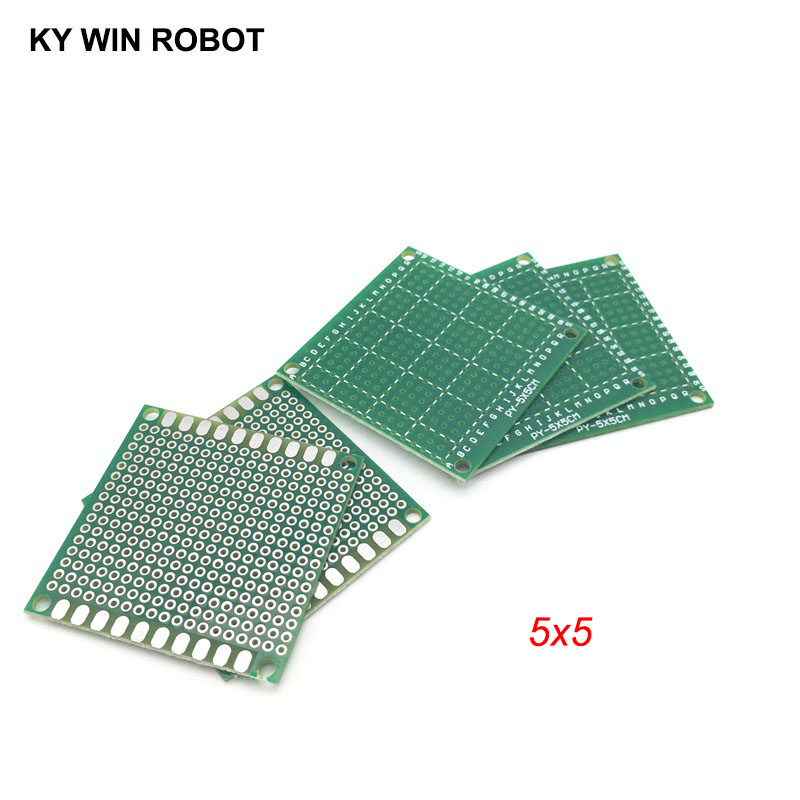 Pcb Prototyping Board - 5 قطعة 5x5 سنتيمتر 50x50 ملليمتر