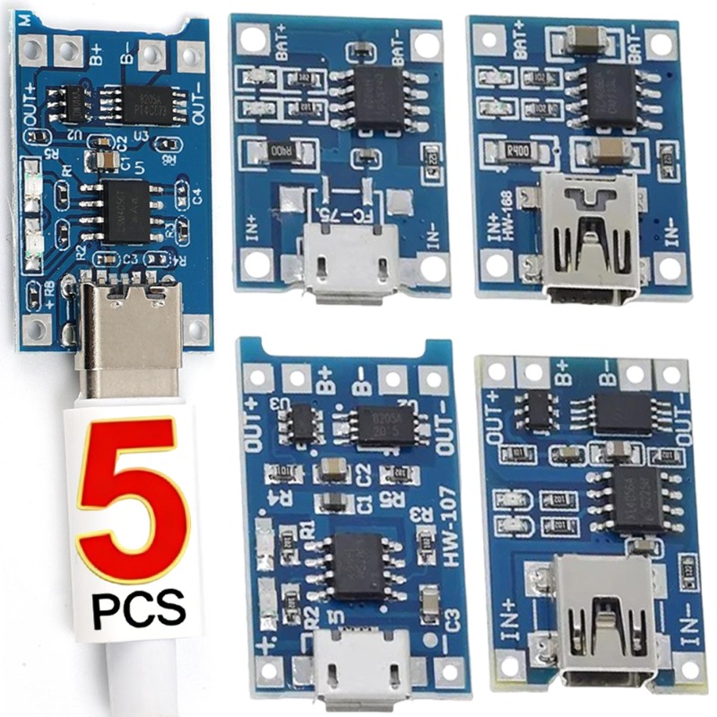 Tp4056 Module - وحدة شحن بطارية ليثيوم TP4056 بقوة