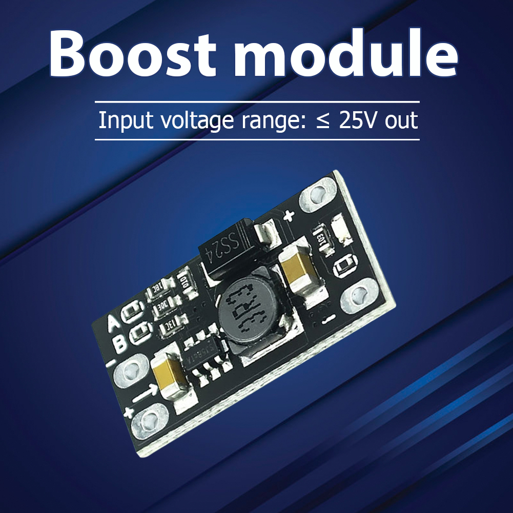 Boost Converter - وحدة رفع الجهد من 3.7 فولت