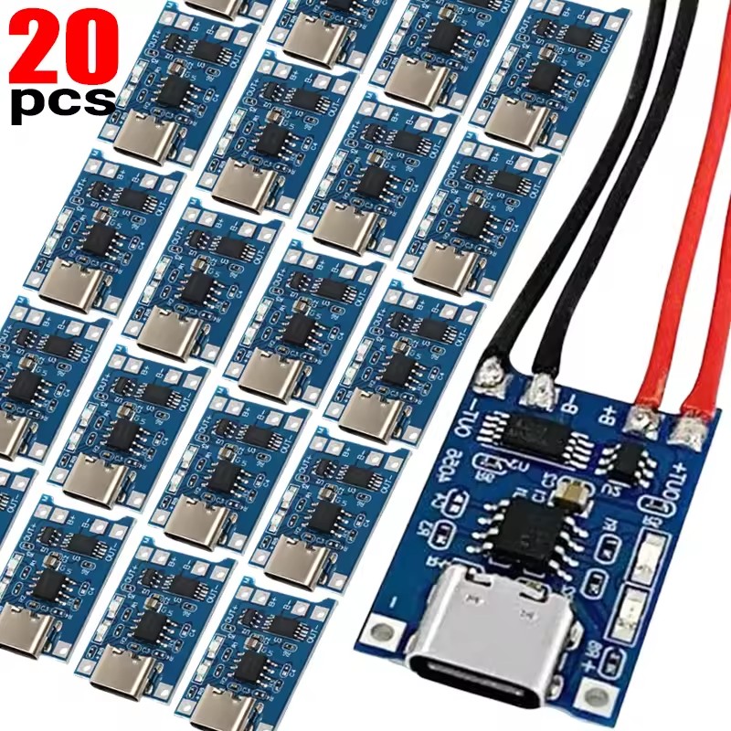 Tp4056 Module - 1-20 قطعة وحدة شحن بطارية ليثيوم