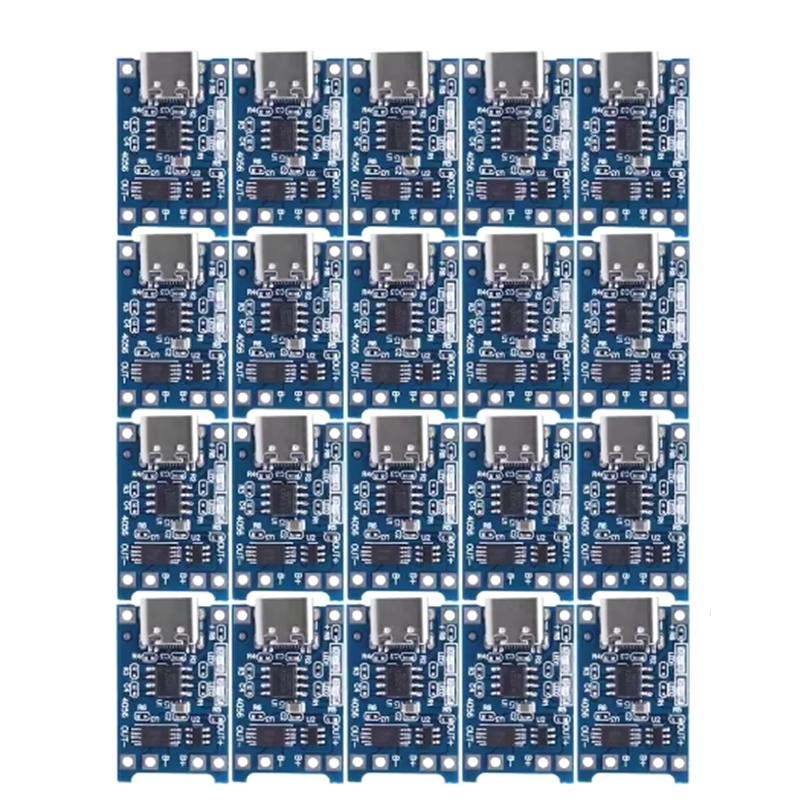 Tp4056 Module - 1-100 قطعة Type-c USB 5 فولت