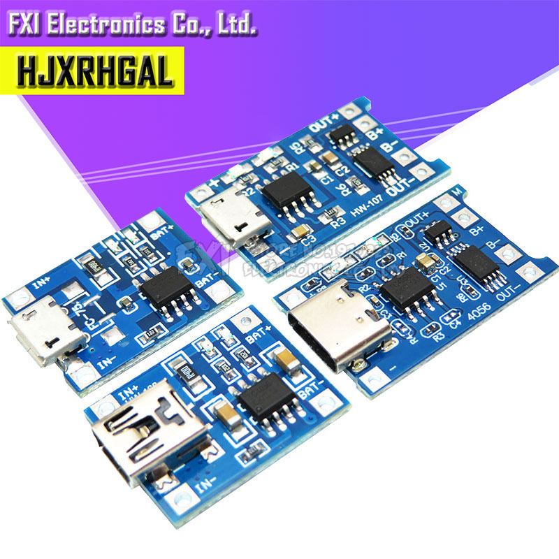 Tp4056 Module - شاحن ليثيوم أيون ، 5 فولت