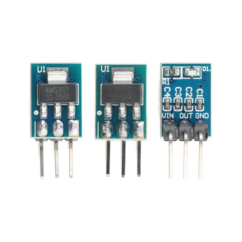 Ams1117 Module - 【F】قطعة واحدة من لوحة منظم الجهد