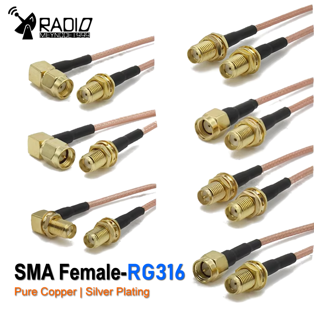 Jumper Wire Kit - RG316 SMA إلى SMA/RP SMA ذكر