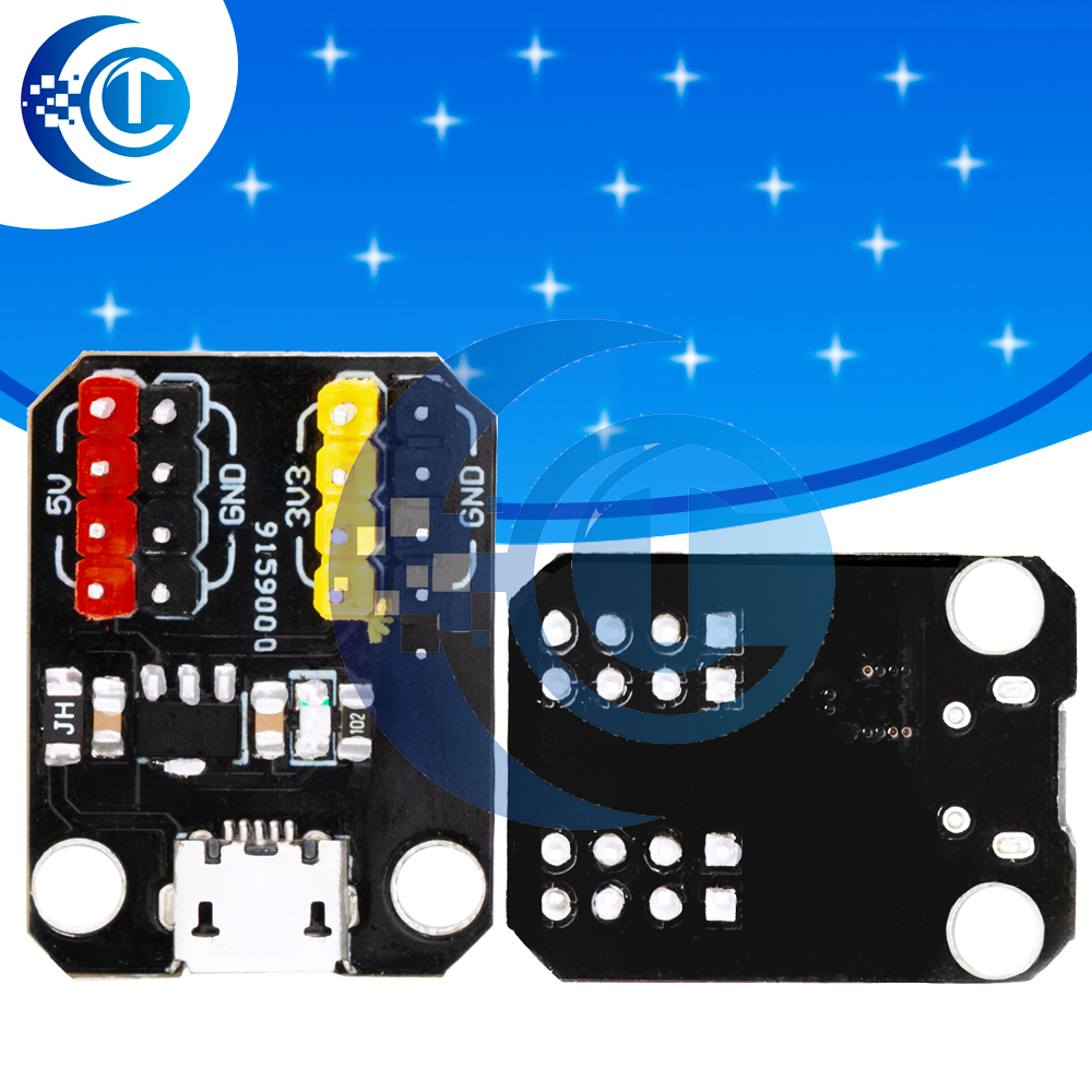 Ams1117 Module - AMS1117 وحدة منظم الجهد القابلة للتعديل