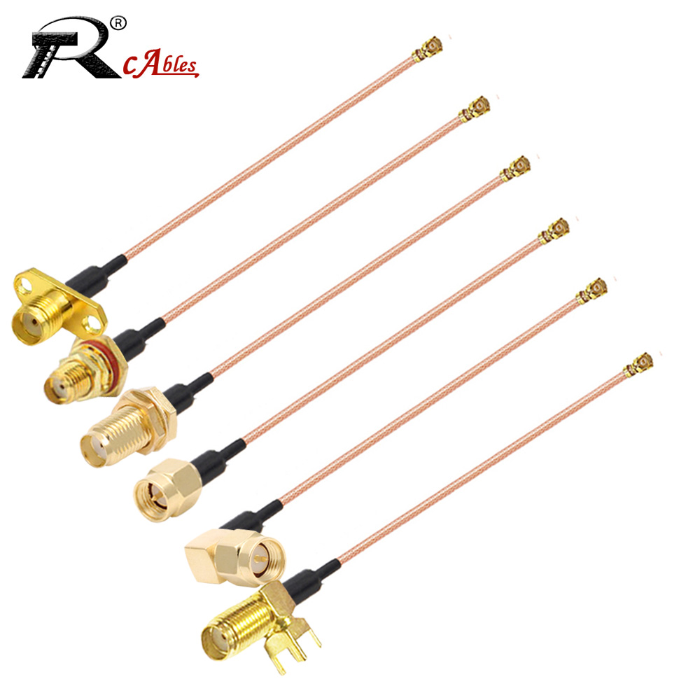 Ipex Connector - 1 قطعة محول كابل تمديد هوائي