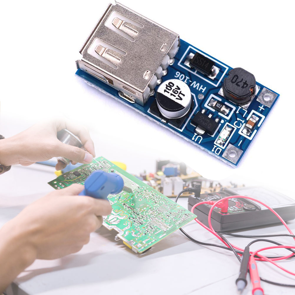 محول جهد USB من نوع DC-DC، نطا - مراجعة Boost Converter وسعره