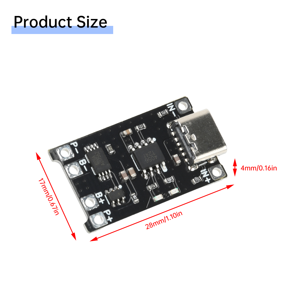 5 قطع وحدة شحن بطارية ليثيوم أ - مراجعة Tp4056 Module وسعره