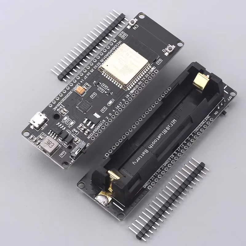 Snvi ESP32 ESP-32S لوحة تطوير  - مراجعة Esp32 Battery Holder Lipo وسعره