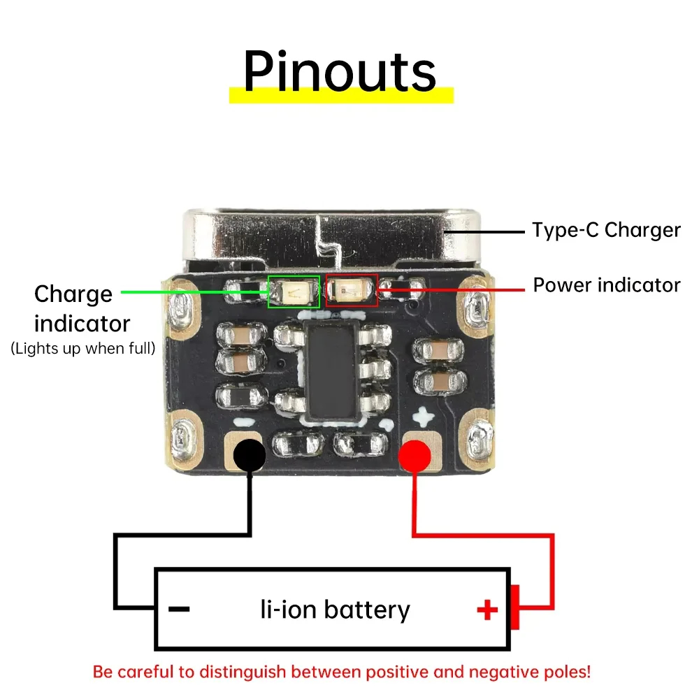 1-50 قطعة لوحة حماية شحن بطاري - مراجعة Li Ion Charger Module وسعره