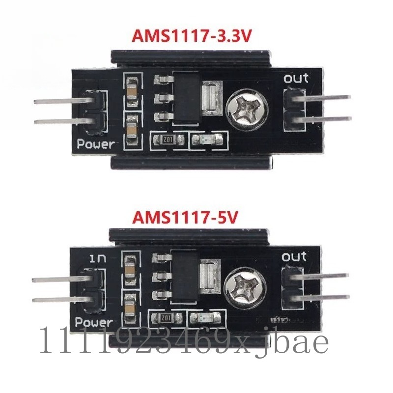 وحدة طاقة AMS1117 DC-DC 3.3V/5 - مراجعة Ams1117 Module وسعره