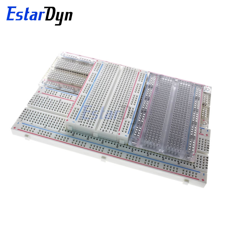 لوحة تجارب إستاردين MB102 بدون - مراجعة Breadboard 400 Point وسعره
