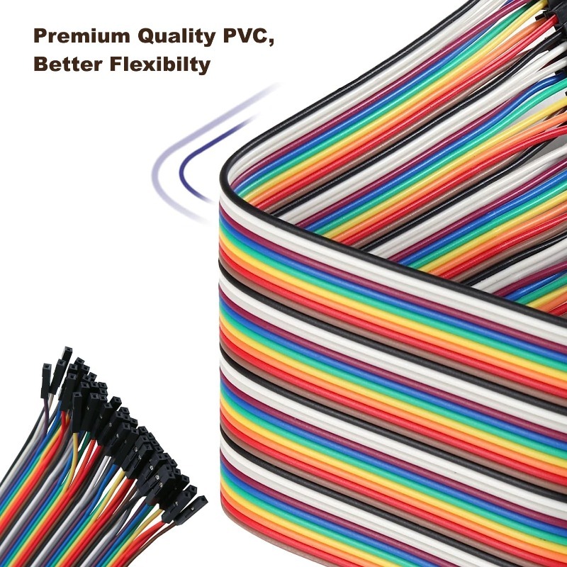 مجموعة أسلاك دوبونت 40 دبوس، ك - مراجعة Jumper Wire Kit وسعره