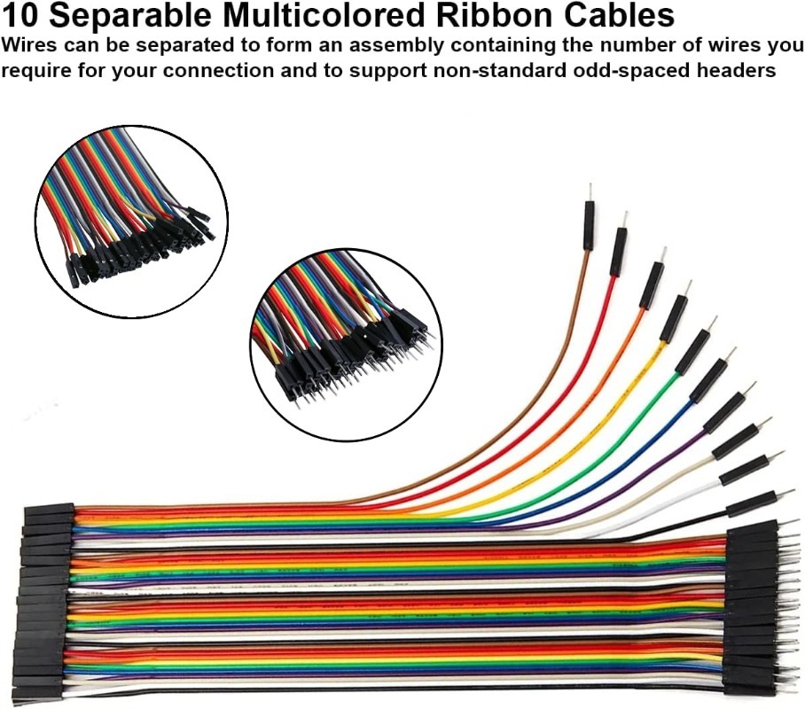 مجموعة أسلاك دوبونت 40 دبوس، ك - مراجعة Jumper Wire Kit وسعره
