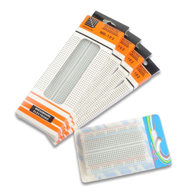 4/3/2 قطعة لوحة تجارب MB-102 ب - مراجعة Breadboard 400 Point وسعره
