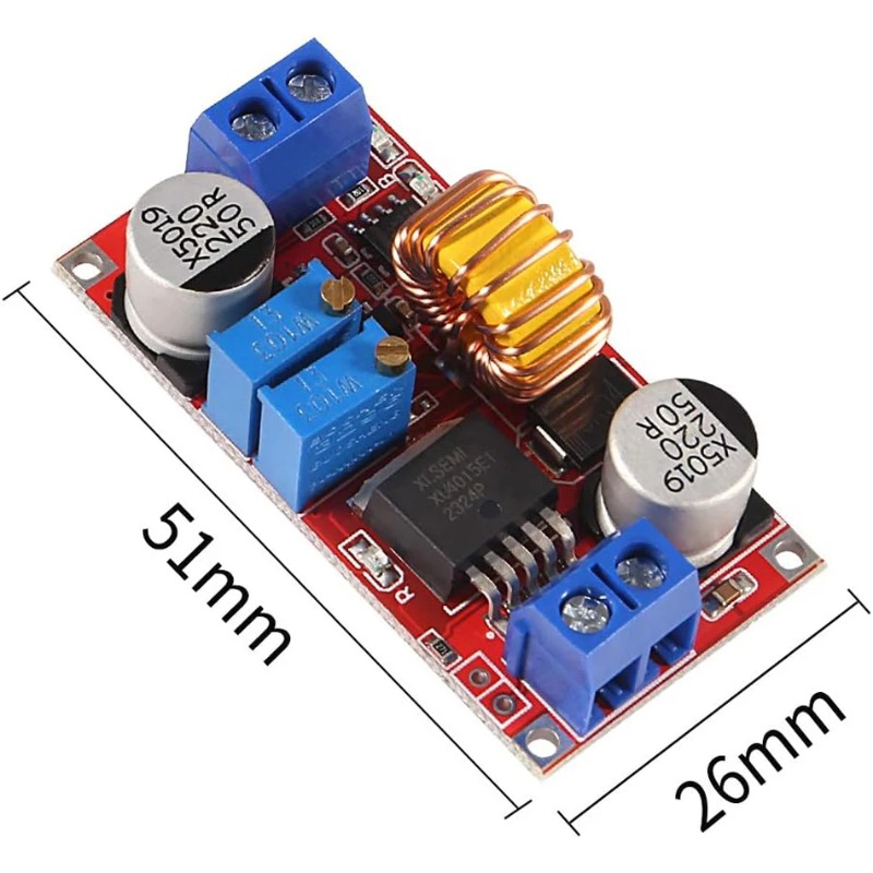 محول فرق الجهد Tame High Power - مراجعة Esp32 Step Down Buck وسعره
