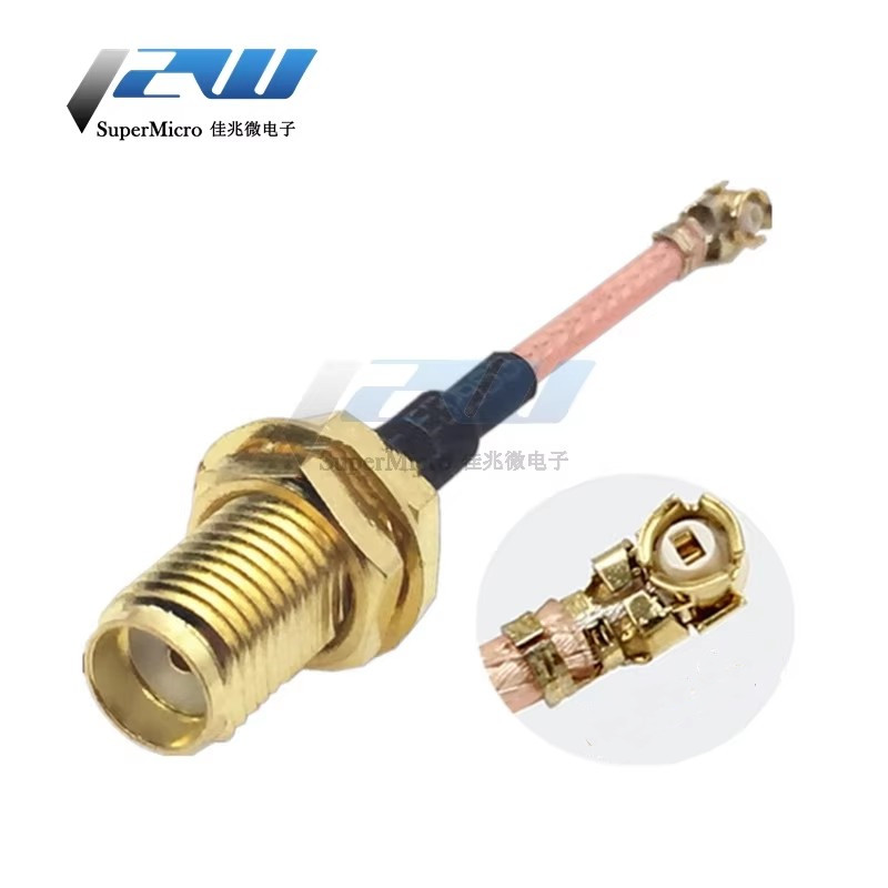 RF U.FL/IPX IPX1 UFL إلى RP-SM - مراجعة Ipex Connector وسعره