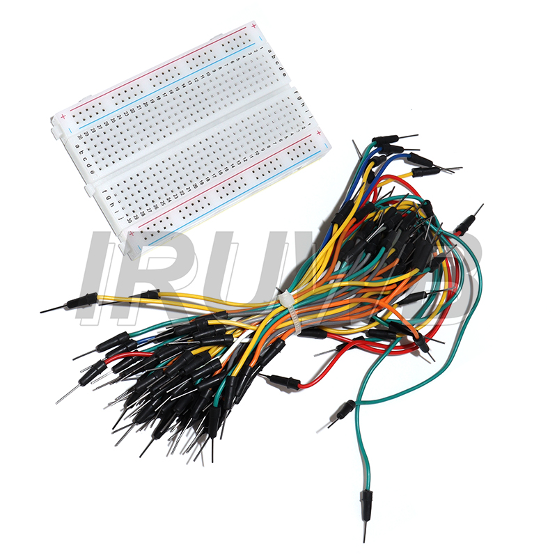 MB-102 اللوح 400 830 نقطة لحام - مراجعة Breadboard 400 Point وسعره