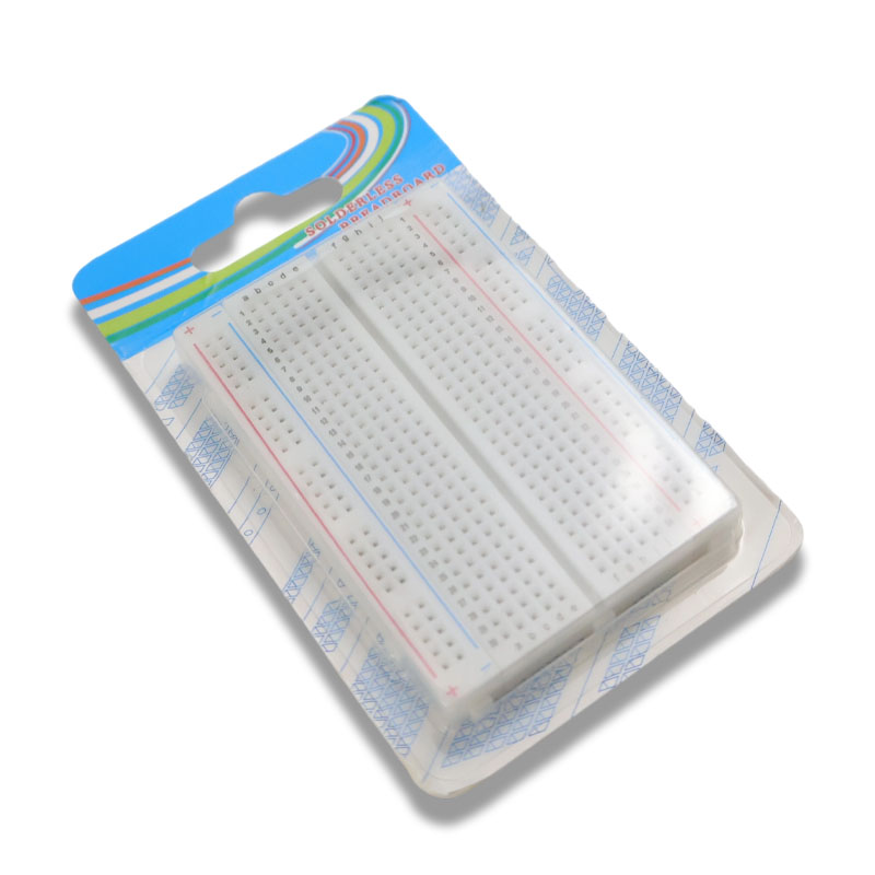 مجموعة لوحة التجارب MB102 بـ 4 - مراجعة Breadboard 400 Point وسعره