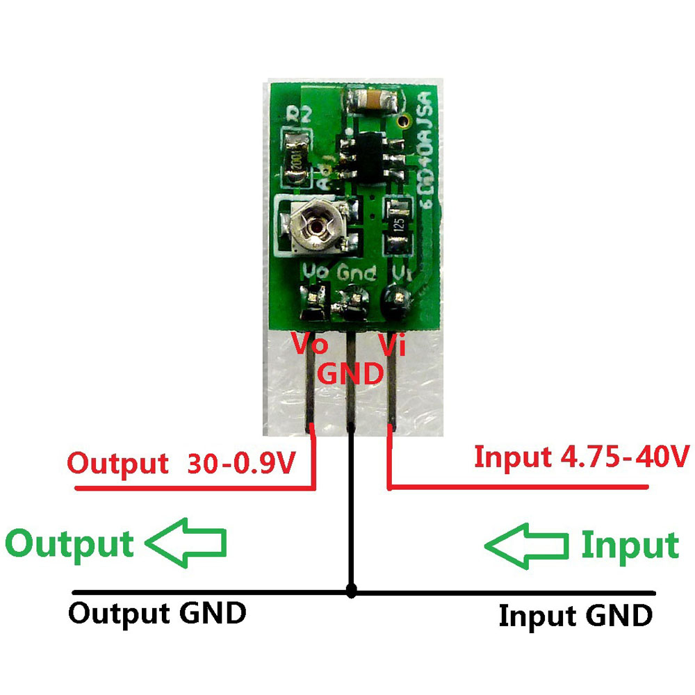 وحدة محول تيار مستمر صغير 1A 5 - مراجعة Ams1117 Module وسعره
