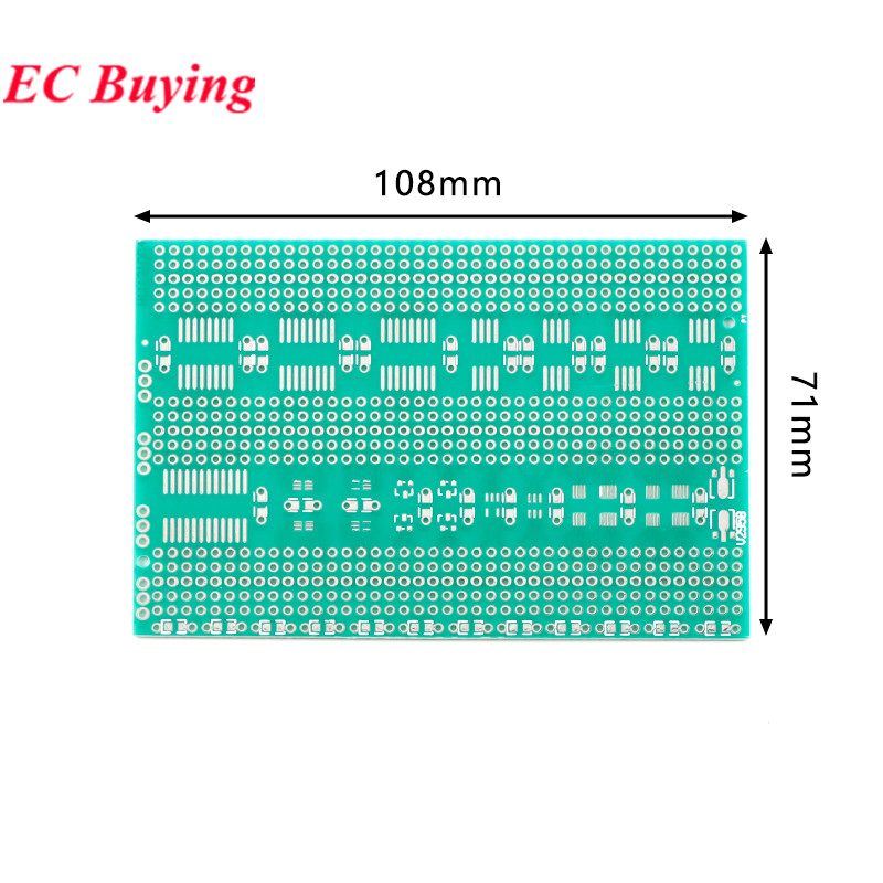 7x11 سنتيمتر 9x11 سنتيمتر جانب - مراجعة Pcb Prototyping Board وسعره