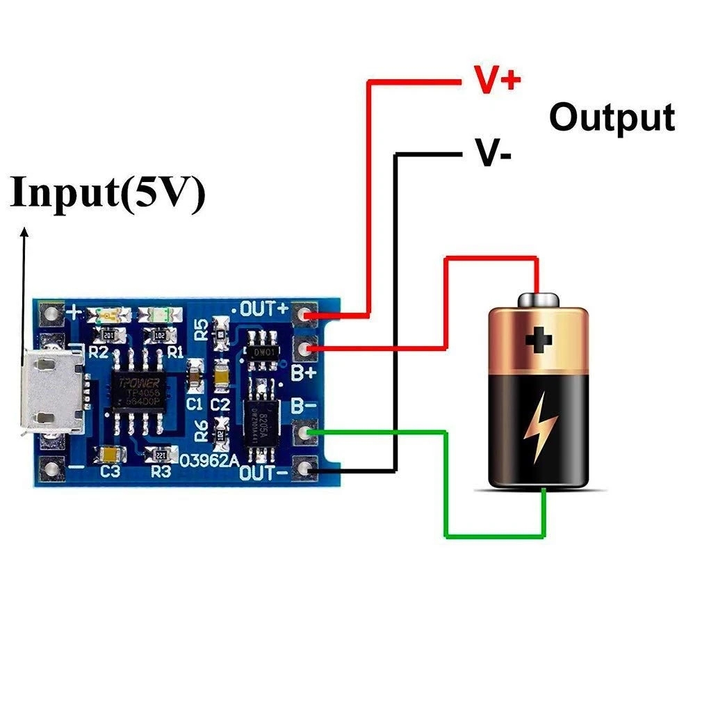 1-20 قطعة Type-c/مايكرو/ميني U - مراجعة Tp4056 Module وسعره