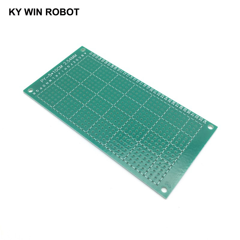 1 قطعة 5x10 سنتيمتر 50x100 ملل - مراجعة Pcb Prototyping Board وسعره