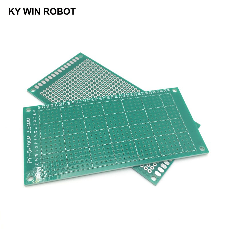 1 قطعة 5x10 سنتيمتر 50x100 ملل - مراجعة Pcb Prototyping Board وسعره
