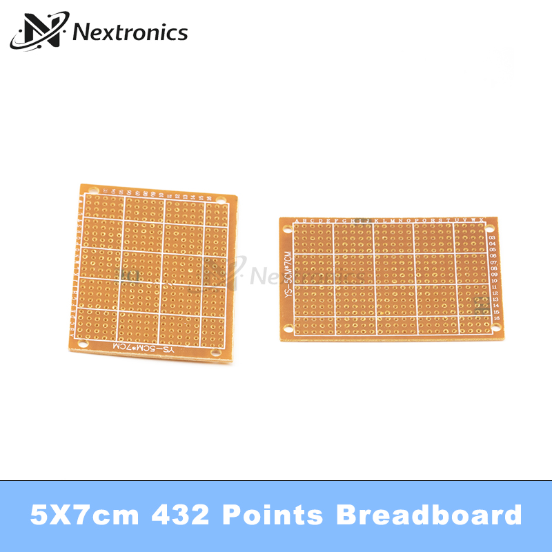 1/3/5/10 قطع لوحة تجارب أحادية - مراجعة Pcb Prototyping Board وسعره