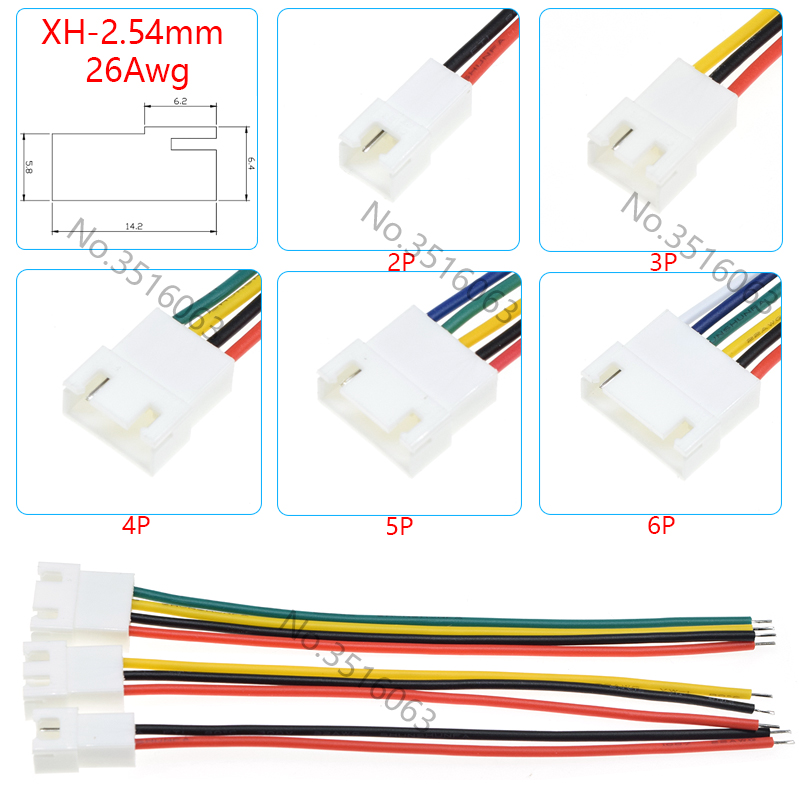 5/10 قطعة XH-2.54mm ذكر/أنثى م - مراجعة Jumper Wire Kit وسعره