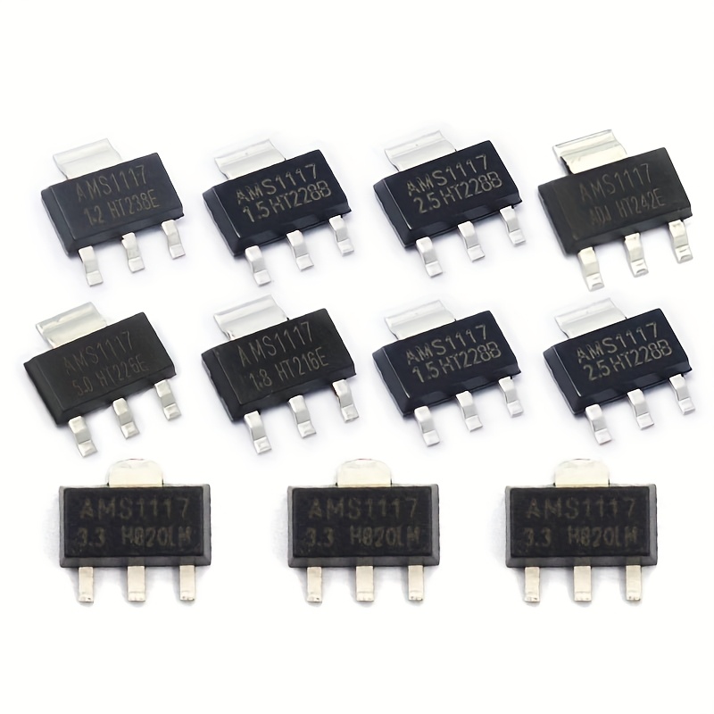 منظم جهد SMD تشكيلة SOT89 SOT2 - مراجعة Ams1117 Module وسعره