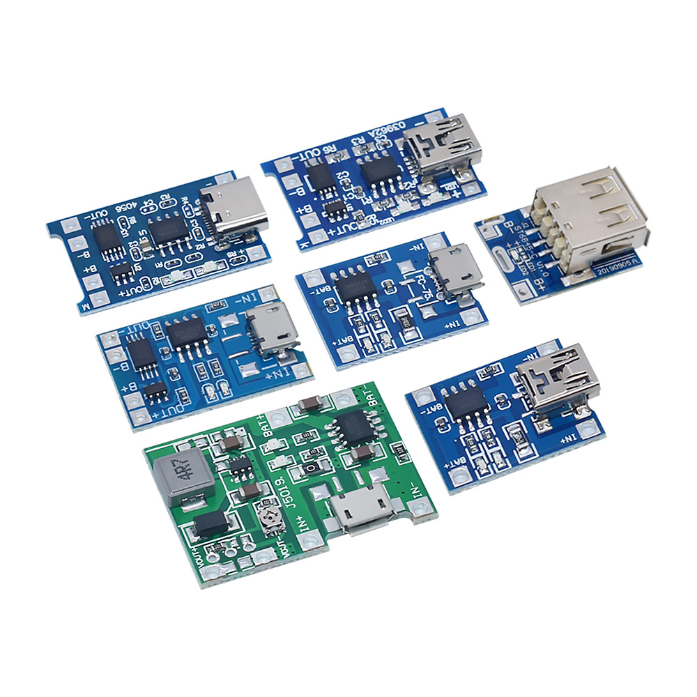 5 قطعة مايكرو USB 5 فولت 1A 18 - مراجعة Tp4056 Module وسعره