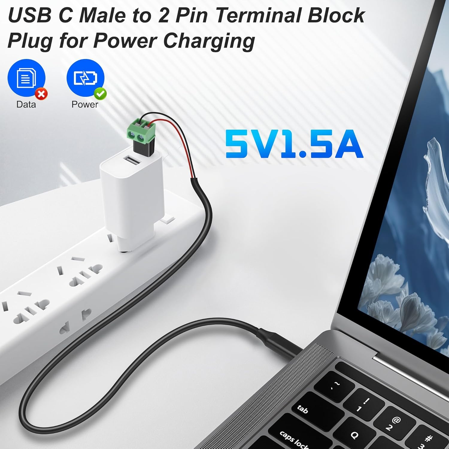 1-4 قطع محول طرفي 5 فولت أخضر  - مراجعة Screw Terminal Block وسعره
