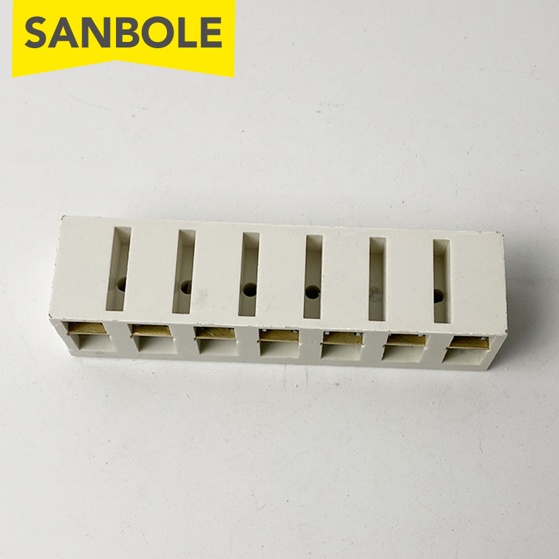 10 قطعة 80A/7P كتل طرفية نوع ث - مراجعة Screw Terminal Block وسعره