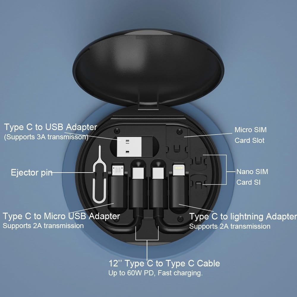 صندوق تخزين متعدد الوظائف لكاب - مراجعة Micro Usb Cable وسعره