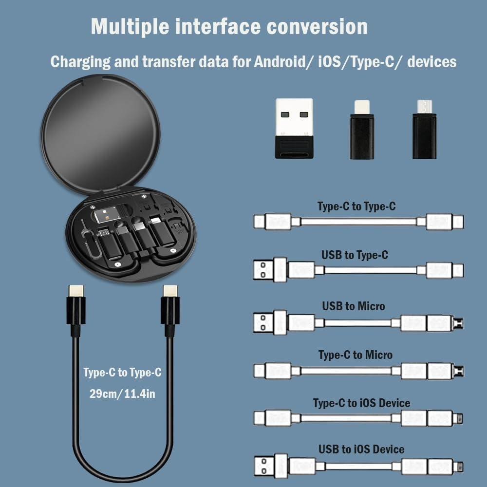 صندوق تخزين متعدد الوظائف لكاب - مراجعة Micro Usb Cable وسعره