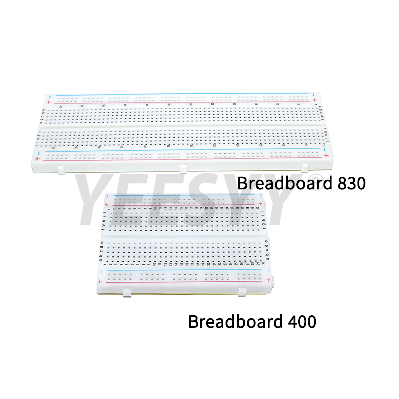 لوحة تجارب إلكترونية 400 830 M - مراجعة Breadboard 400 Point وسعره