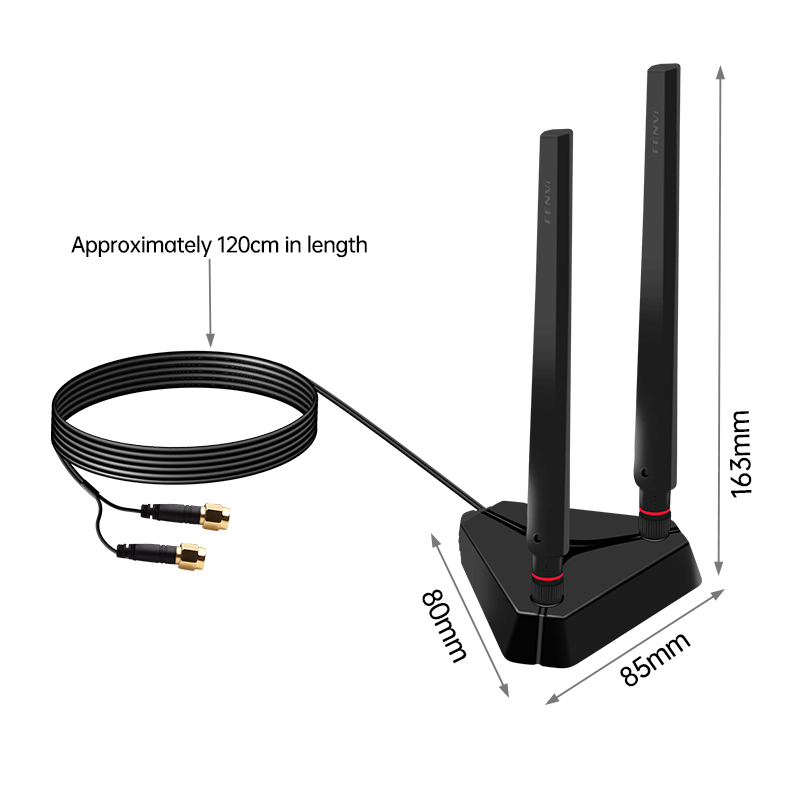 واي فاي هوائي RP-SMA ذكر موصل  - مراجعة Ipex Connector وسعره