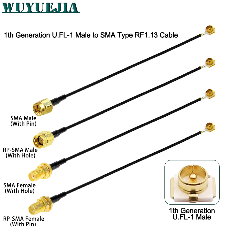 2 قطعة SMA إلى U.F.L1 خط RP-SM - مراجعة Ipex Connector وسعره