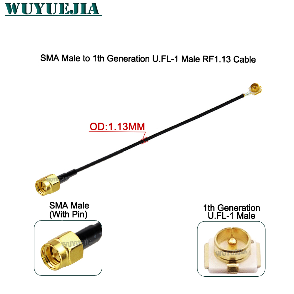 2 قطعة SMA إلى U.F.L1 خط RP-SM - مراجعة Ipex Connector وسعره