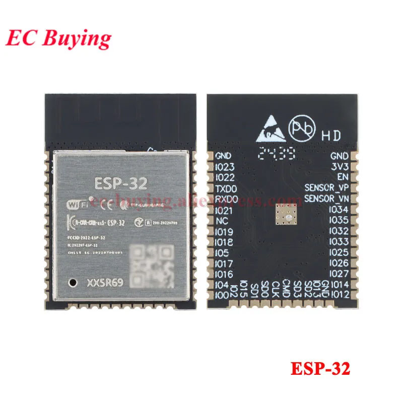 لوحة تطوير وحدة ESP32 مع واي ف - مراجعة Esp32 Battery Holder Lipo وسعره